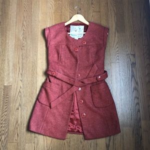 Anthropologie Tabitha Blustery Days Coat Dress